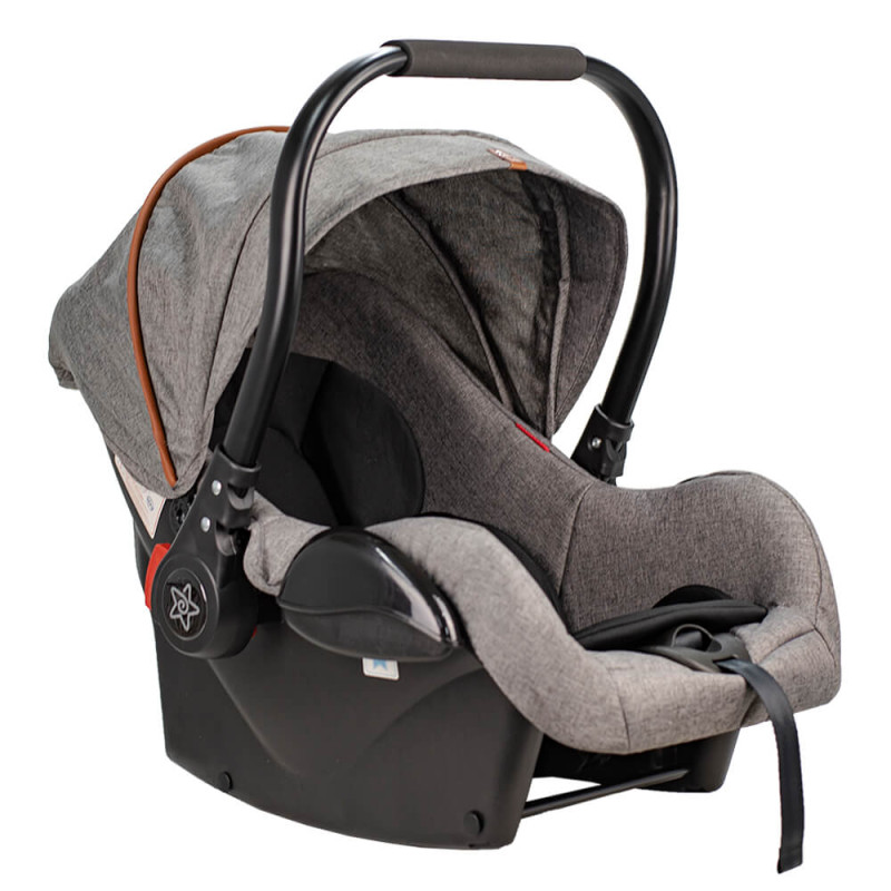 Κάθισμα Αυτοκινήτου Bebe Stars Baby Plus Grey 007-188