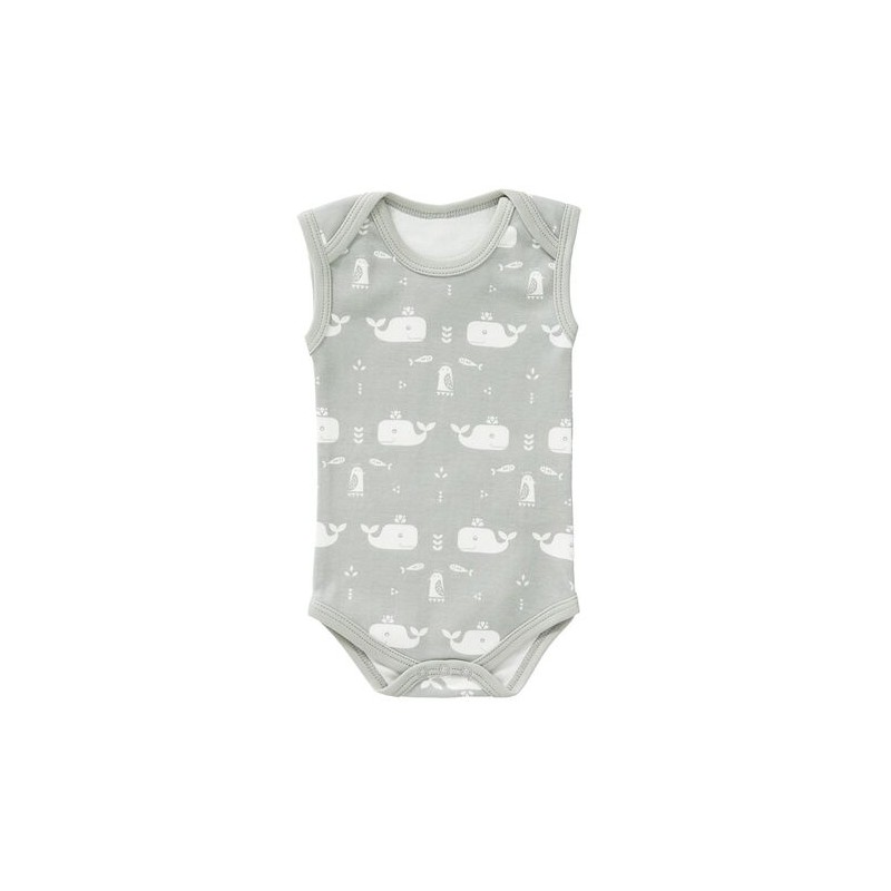 Κορμάκι Αμάνικο Fresk Whale Dawn Grey 6-12 μηνών FR-FN526-12