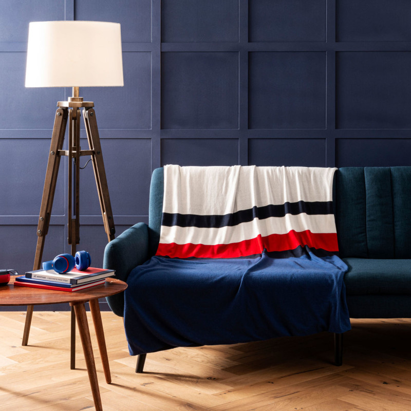 Ριχτάρι Πολυθρόνας Tommy Hilfiger Essential Denim 130x170