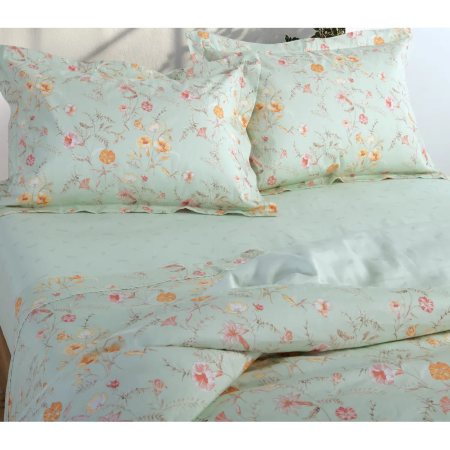 Σετ Σεντόνια Υπέρδιπλα 4 Τεμαχίων Nef-Nef Mimosa Green 240x270