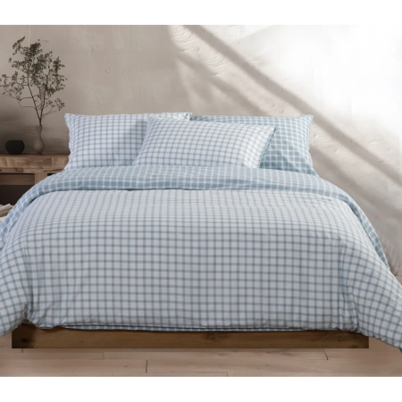 Σετ Σεντόνια Υπέρδιπλα 4 Τεμαχίων Nef-Nef Extend Blue 240x260