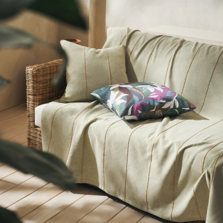 Ριχτάρι Τριθέσιου Gofis Home Rabia Green/Mustard 321/11 180x310